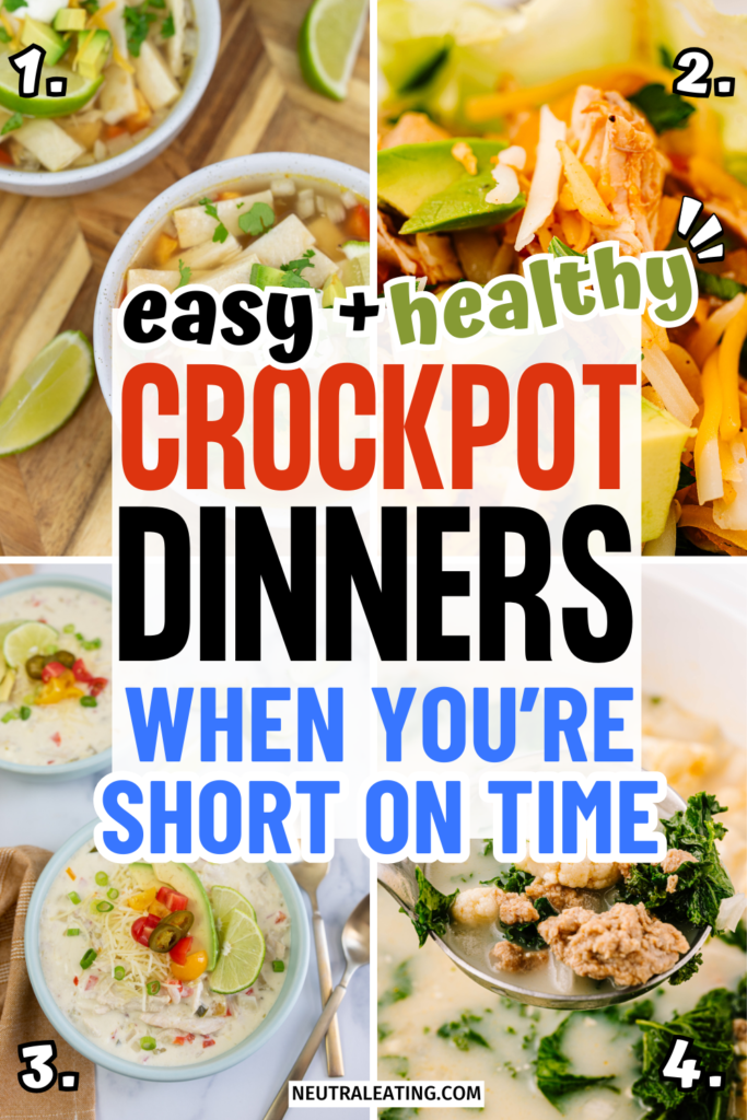 The Best Crockpot Dinner Recipes when you’re short on time