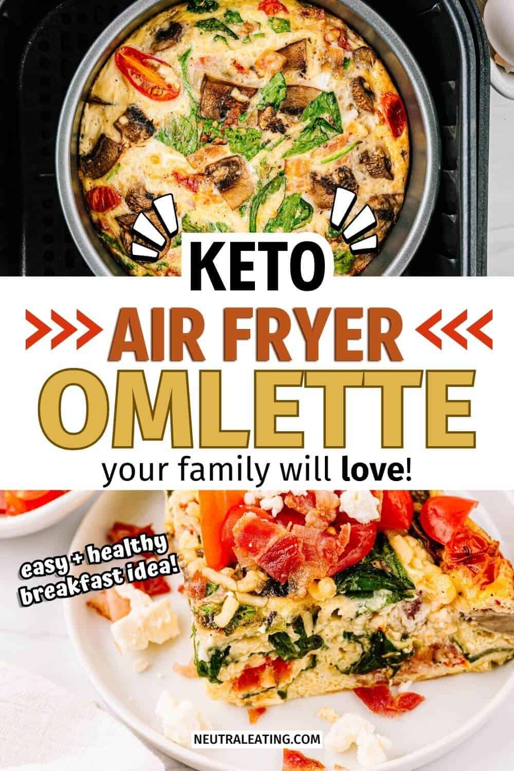 Air Fryer Egg Frittata - Neutral Eating
