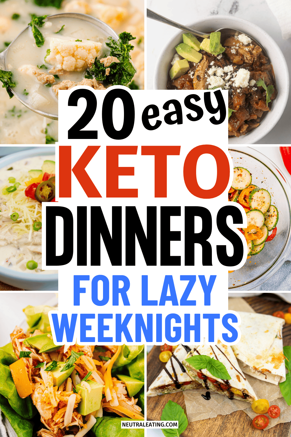 20 Best Keto Dinner Recipes - Neutral Eating