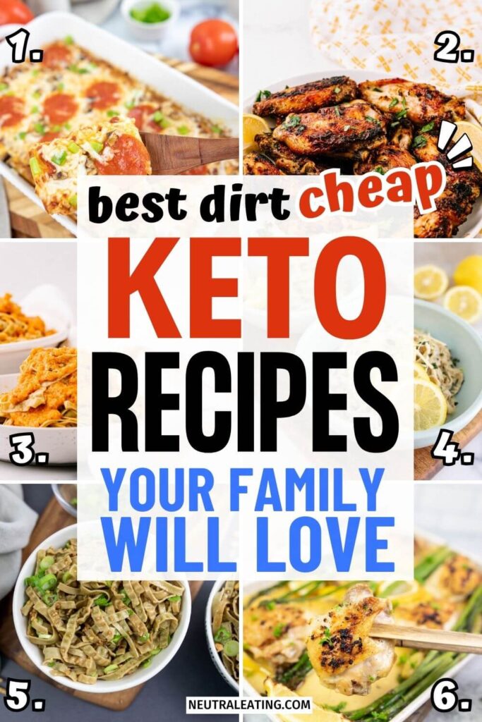 Cheap and Easy Keto Family Meals! Gluten Free Keto Dinners.