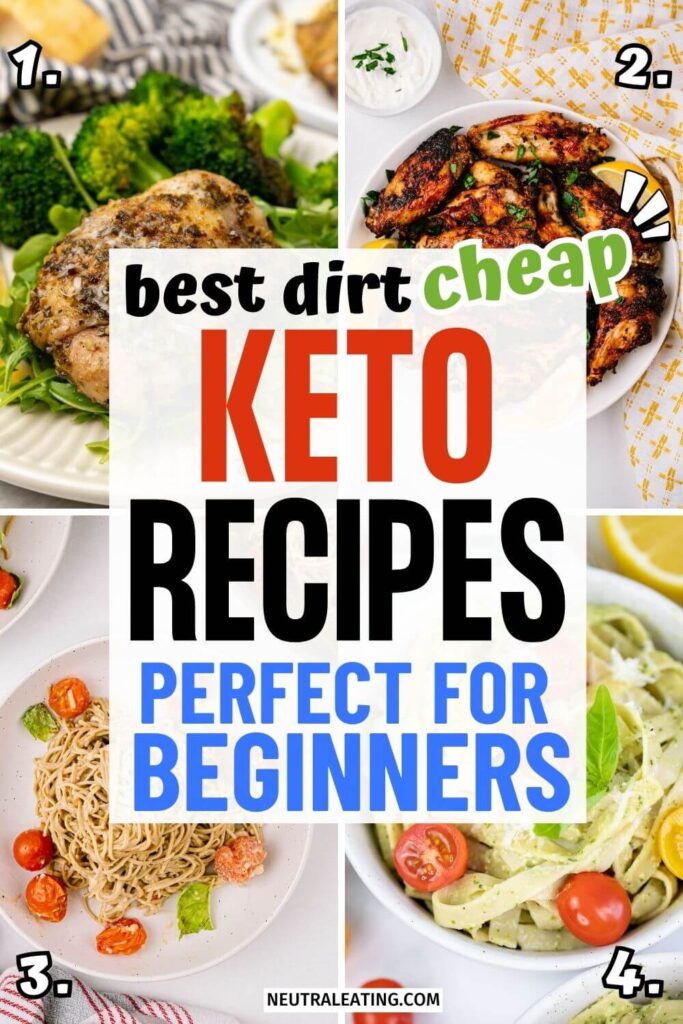Budget and Beginner Friendly Keto Dinner Recipes!