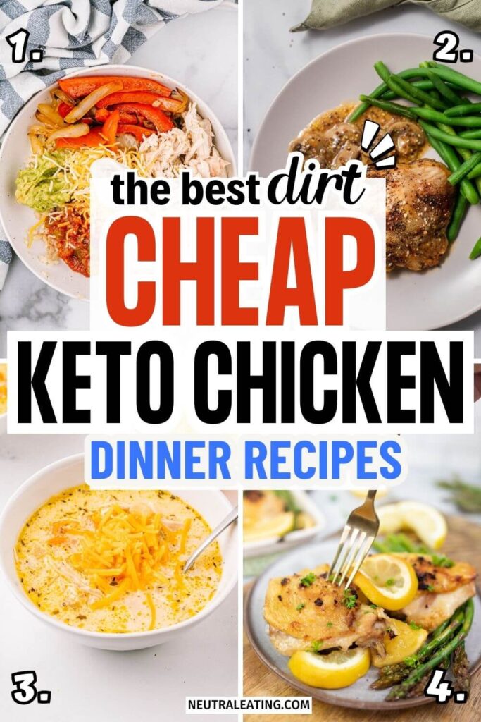 Healthy Keto Cheap Chicken Recipes! Low Budget Keto Diet.