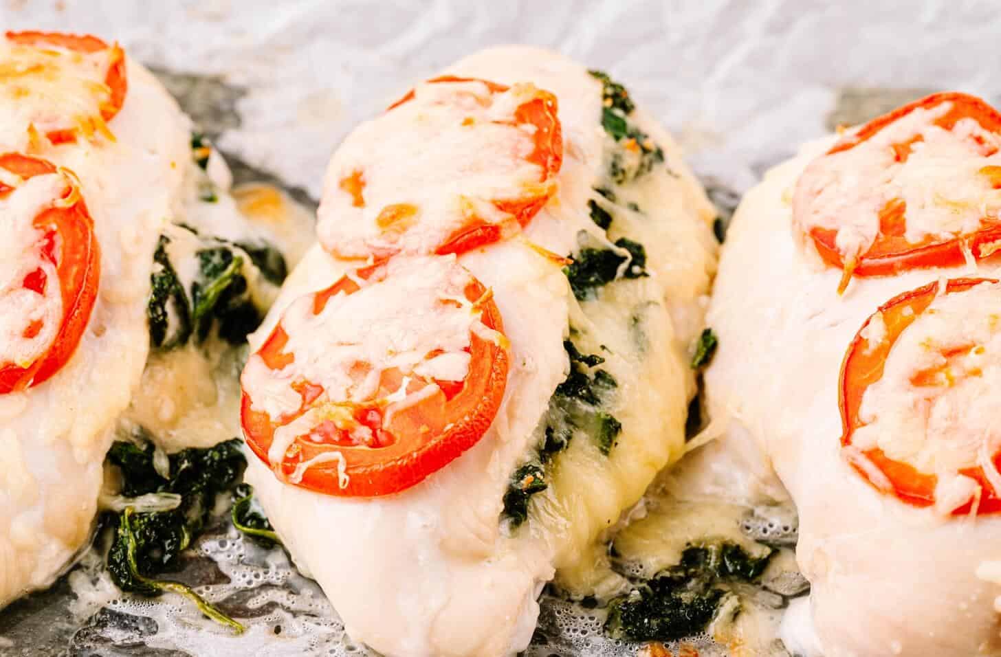Spinach & Cheese Stuffed Chicken Breasts - Neutral Eating