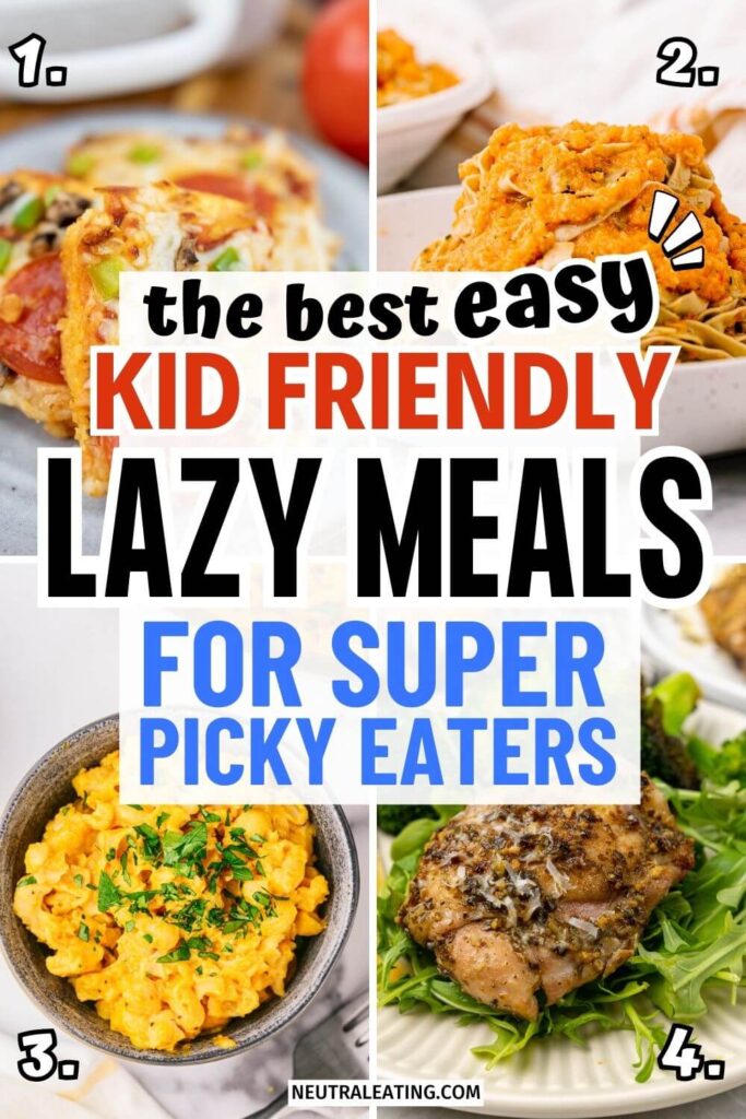 Healthy Lazy Meals for Kids! Easy Dinner Ideas.