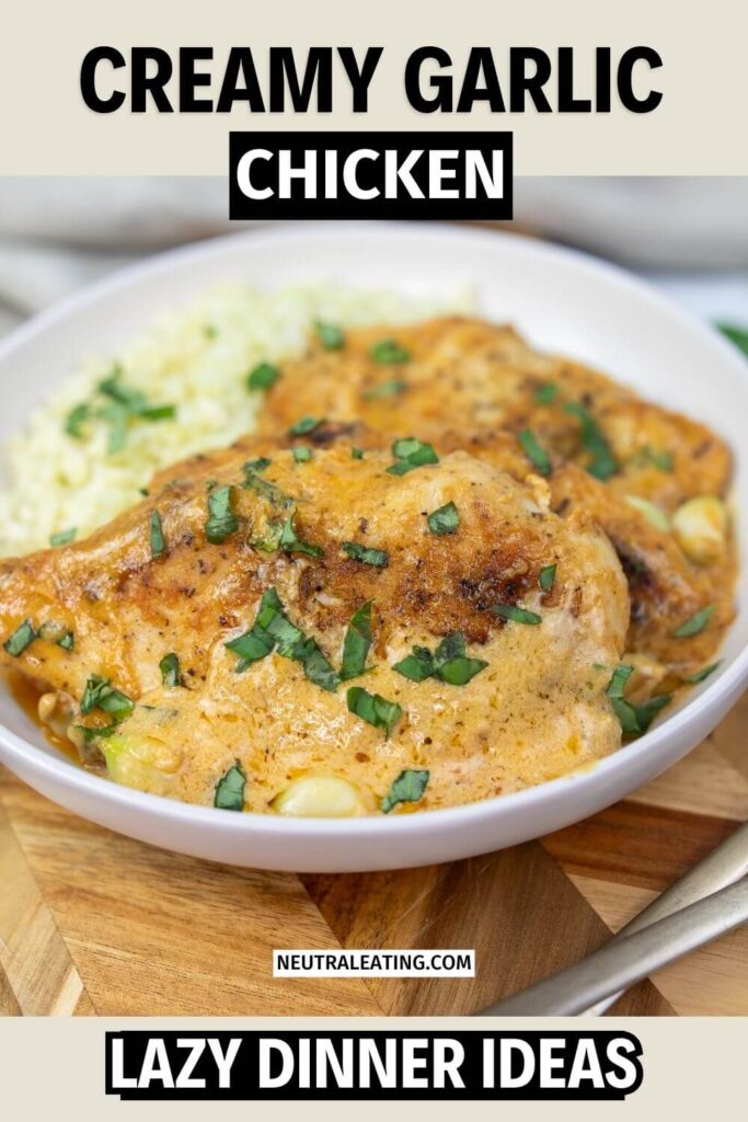 Easy Garlic Chicken Marinade Recipe! Fast Healthy Chicken Ideas.