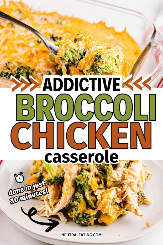 Healthy Chicken and Broccoli Casserole! Best Casserole for Dinner.