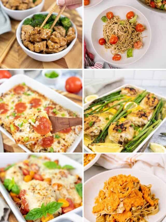 Busy School Night Dinners! Kids Picky Eater Dinner Ideas.