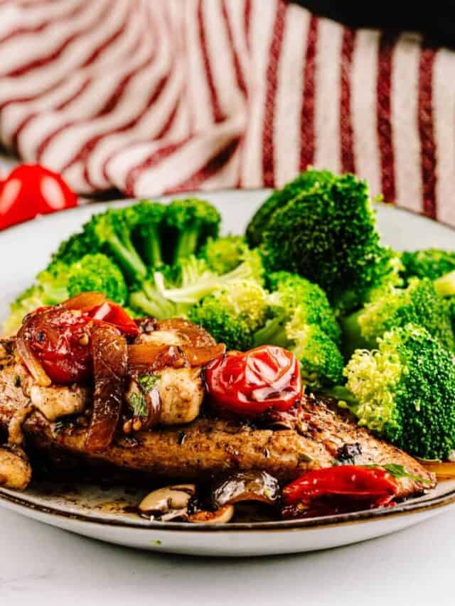 Balsamic Chicken Skillet