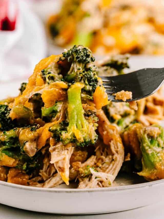 Low Carb Chicken and Broccoli Casserole
