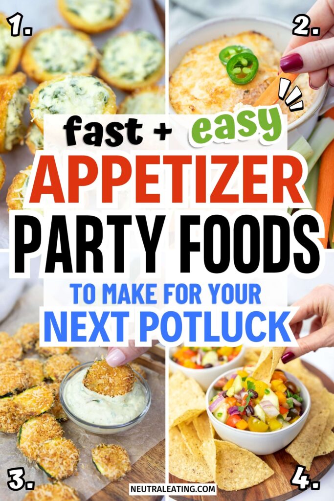 Easy Potluck Appetizers! Classy Party Appetizers.