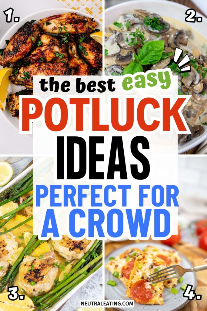 Potluck Crowd Pleaser Ideas! Unique Party Food Recipes.