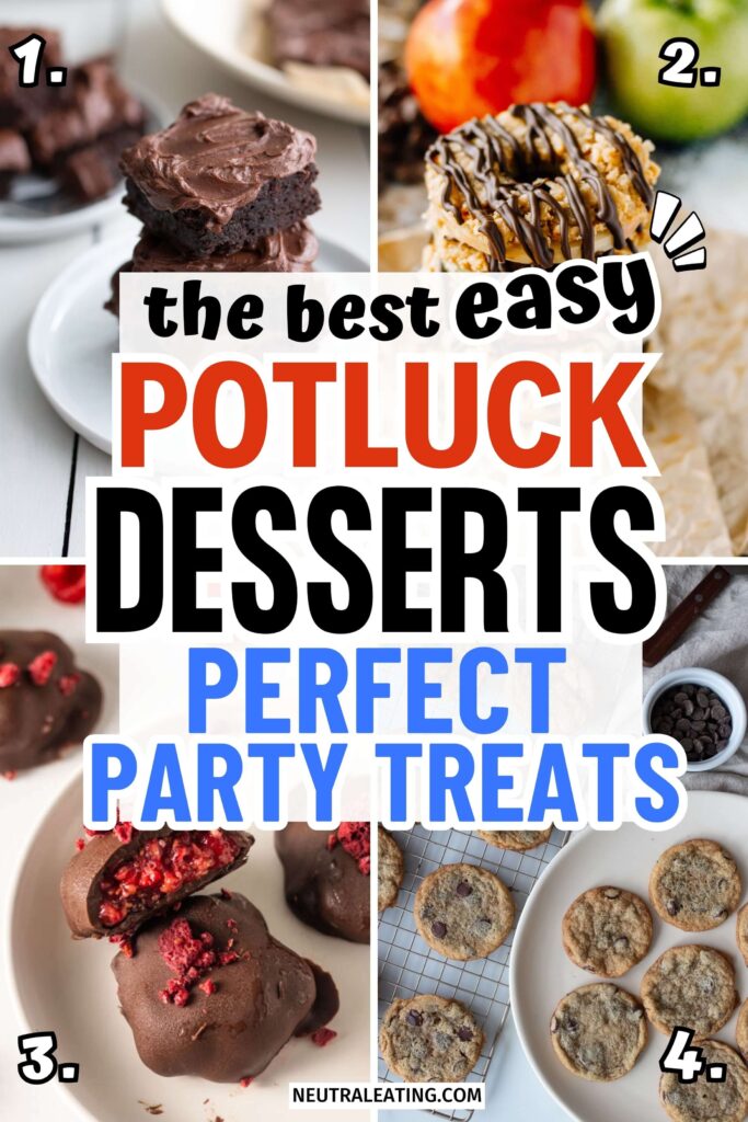 Potluck Desserts Recipes! Crowd Pleasing Easy Desserts.