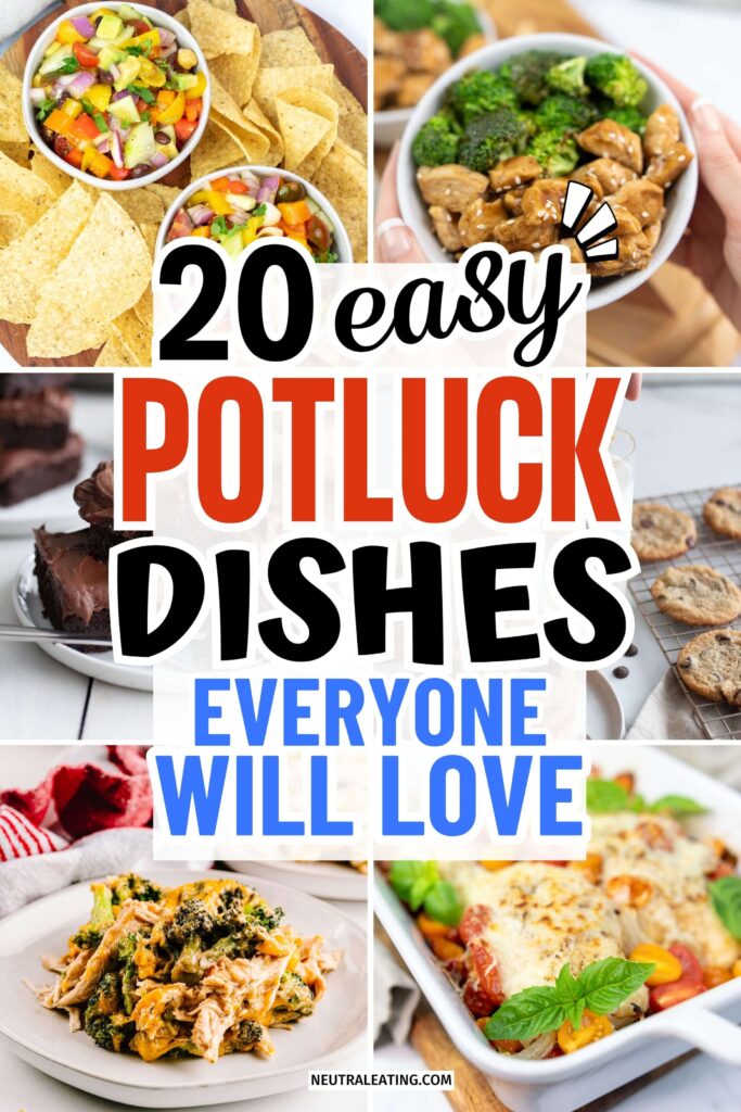 Easy Potluck Food Ideas! Healthy Potluck Recipes.