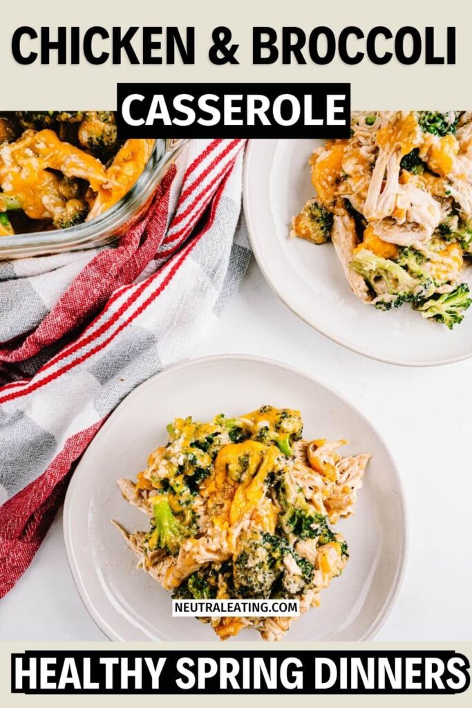 Meal Prep Chicken and Broccoli Casserole! Easy Chicken Recipe.