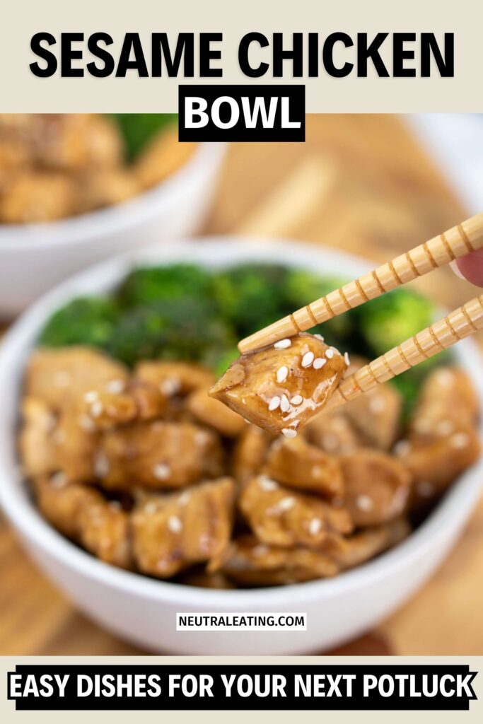 Easy Sesame Chicken with Broccoli Recipe! Asian Chicken Stir Fry Recipe.