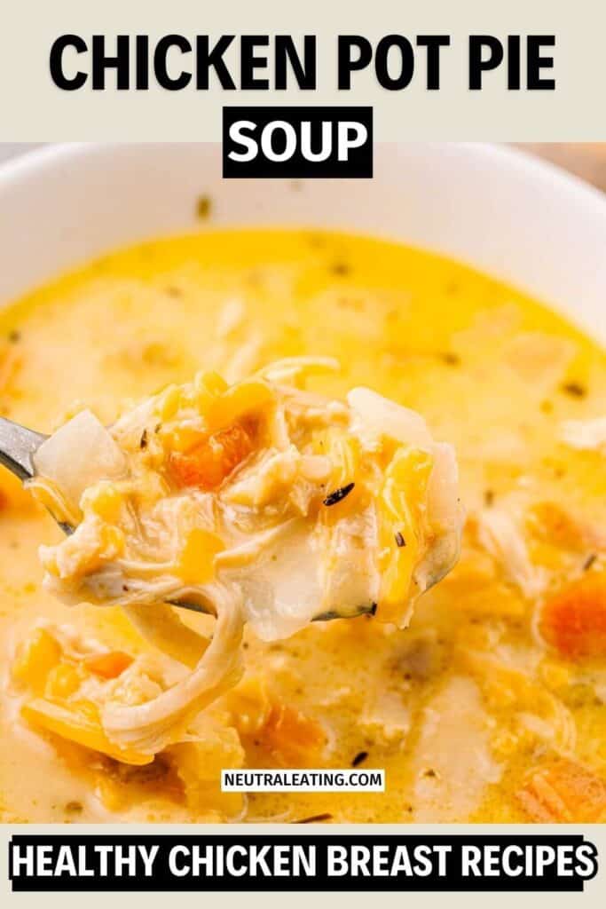 Healthy Chicken Pot Pie Soup Recipe! Chicken Soup Recipe for Picky Eaters.