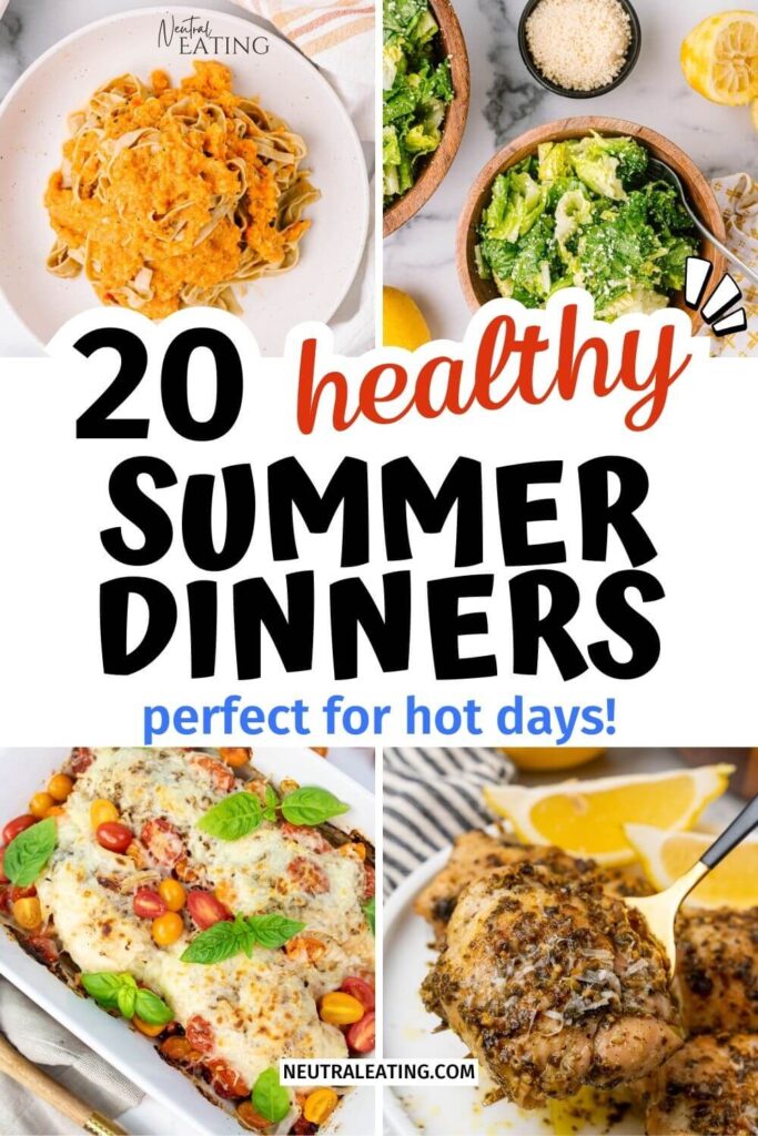 Healthy Easy Summer Dinner Ideas! Summer Time Food Recipes.