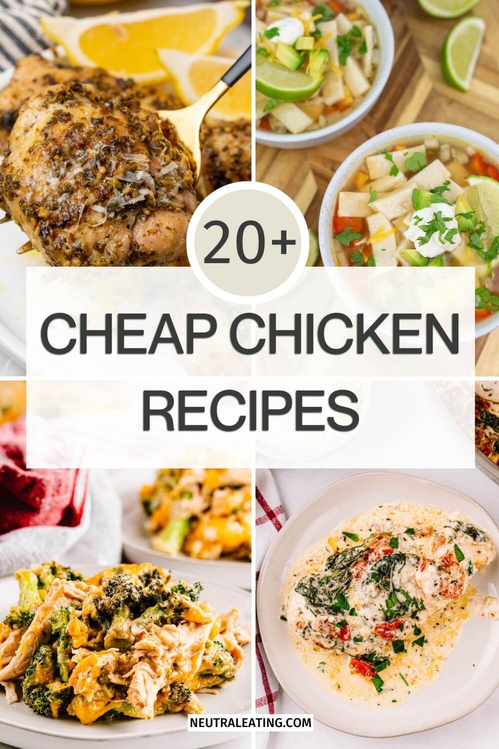 20 Cheap Chicken Recipes