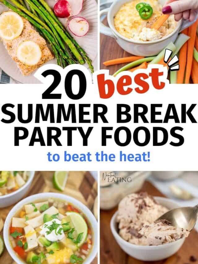 The Best Summer Party Food Ideas! Large Crowd Appetizers.