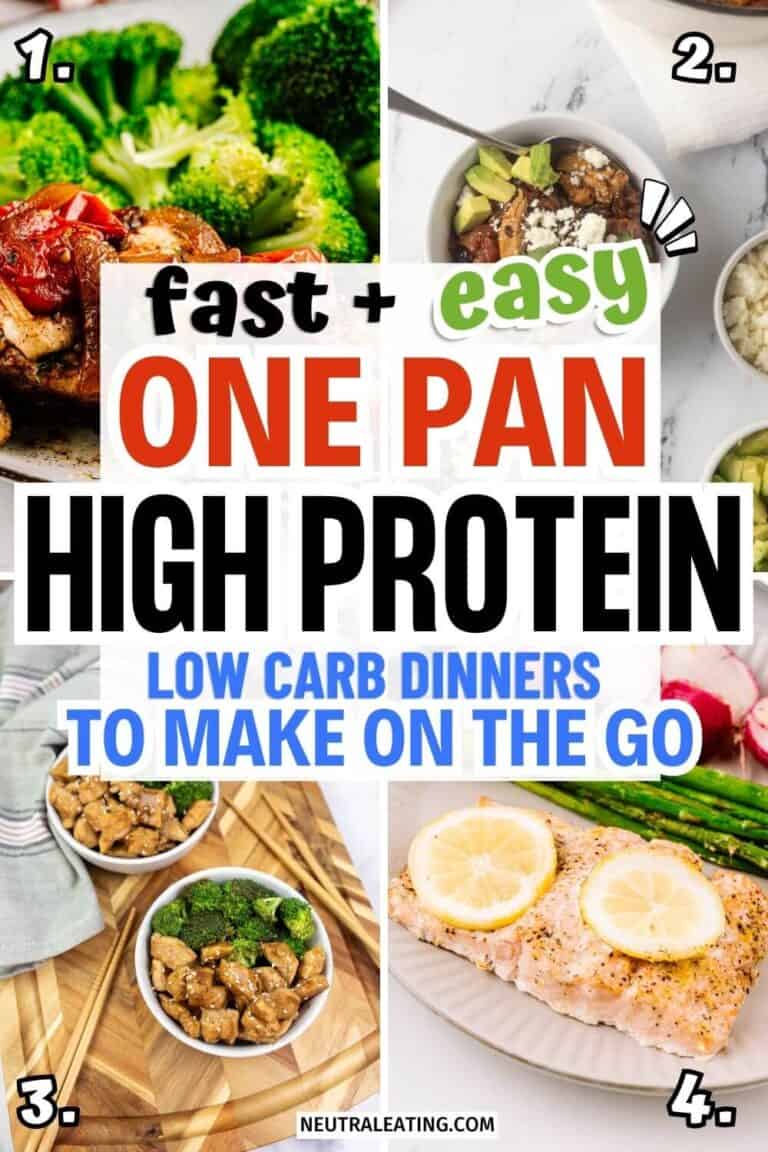 20 High Protein Low Carb Dinners - Neutral Eating