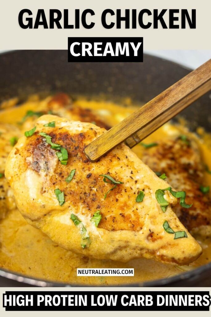 High Protein Garlic Chicken! Low Carb Picky Eater Chicken Reicpe.