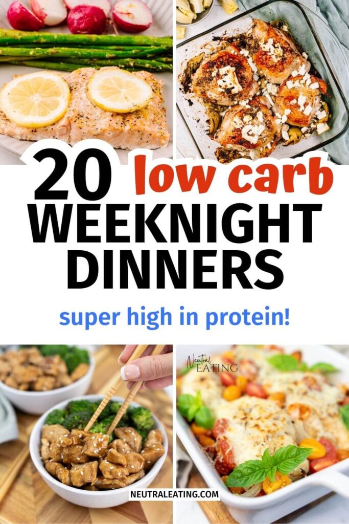 Low Carb Dinner Dishes! Easy High Protein Meals.