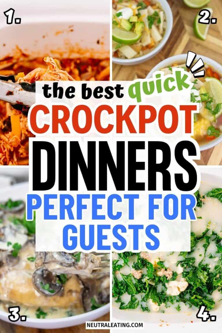 20 Quick Dinners for When You Have Guests - Neutral Eating
