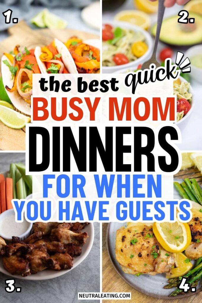Crowd Pleasing Dinners for Busy Moms! Easy Dinner Party Ideas.