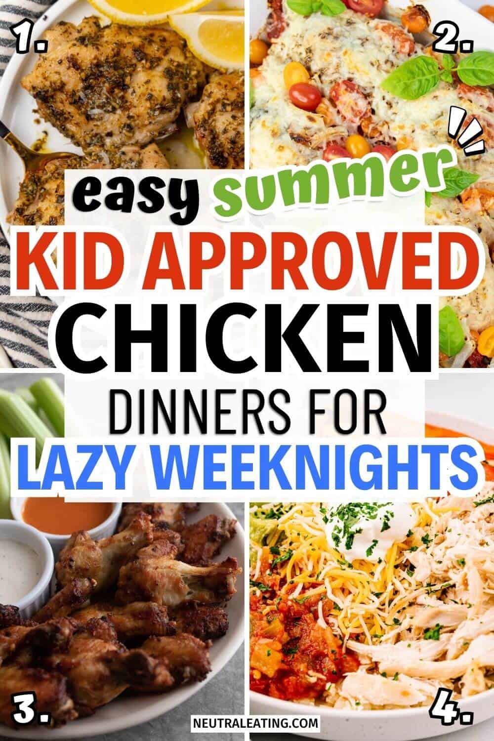 20 Best Summer Chicken Recipes - Neutral Eating