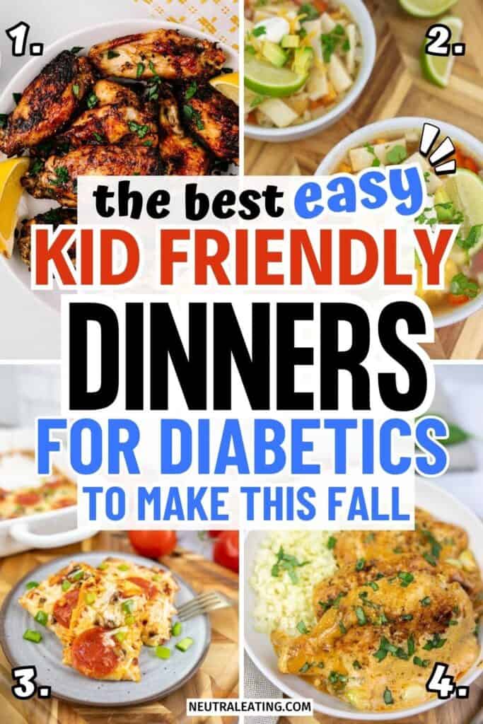 Low Carb Kid Friendly Diabetic Dinners! Warm Easy Fall Dinners.