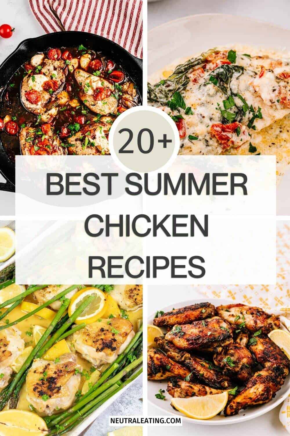 20 Best Summer Chicken Recipes