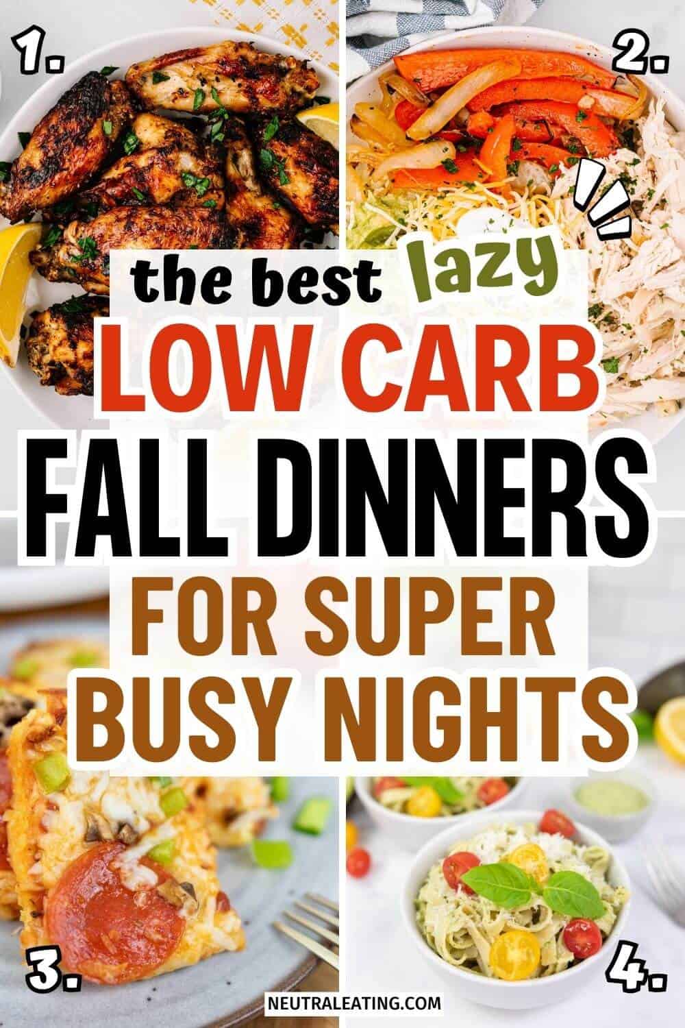 20 Lazy Fall Dinners for Busy Families - Neutral Eating