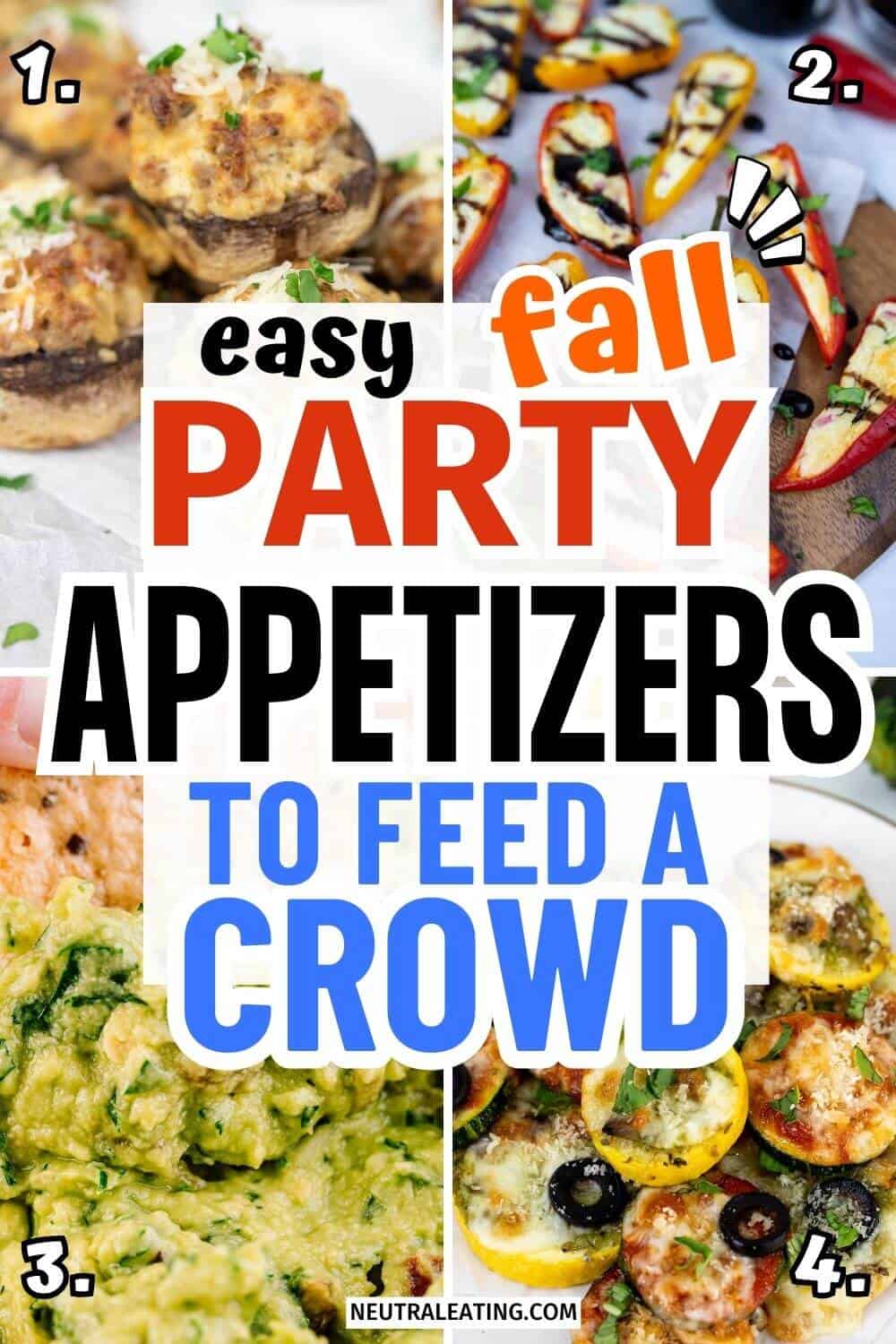 20 Easy Fall Appetizers - Neutral Eating