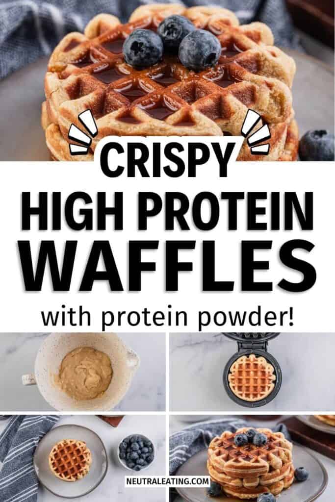 Protein Waffles Recipe:high protein breakfast kids, gluten free breakfast ideas make ahead, low sodium low carb waffles