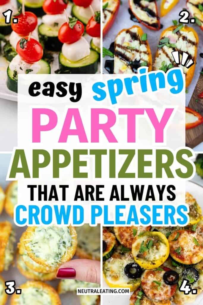 Easy Spring Appetizers: potluck ideas work, wedding finger foods, low carb potluck recipes appetizers
