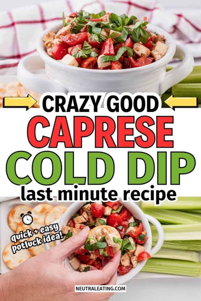 Caprese Dip Recipe: appetizer party set up appetizers table, keto appetizers easy cold, finger food dinner ideas