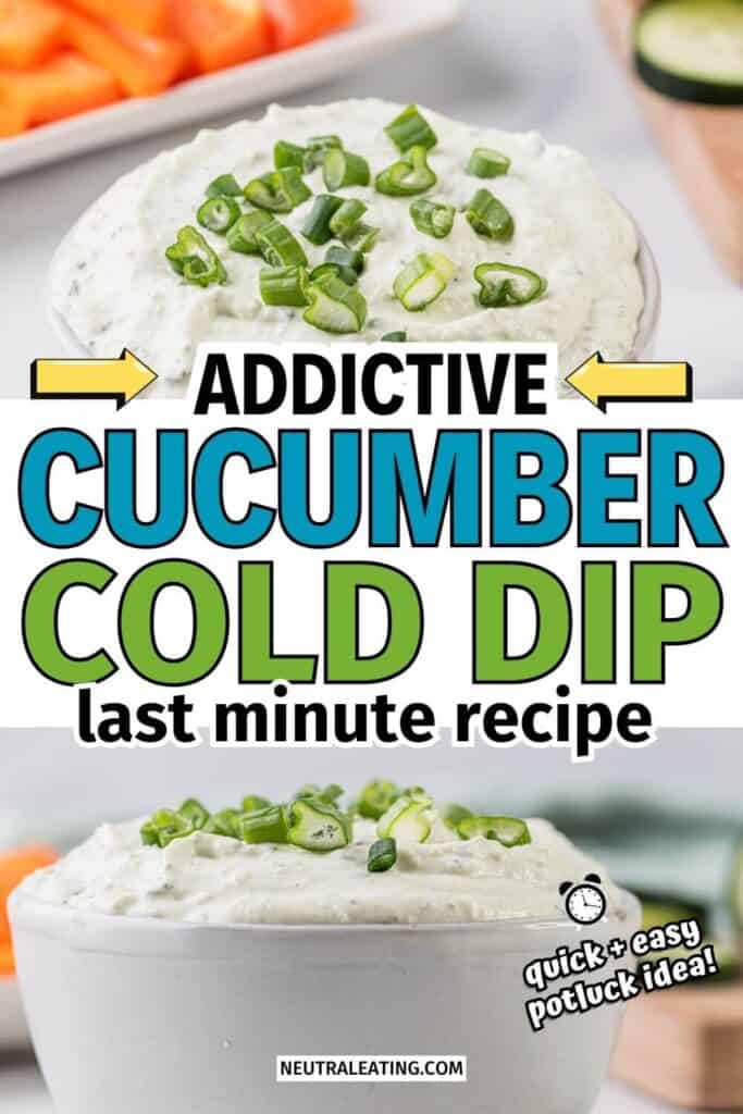 Best Cucumber Dip Recipe: potluck ideas list, finger food lunches for adults, high protein lunch prep for the week