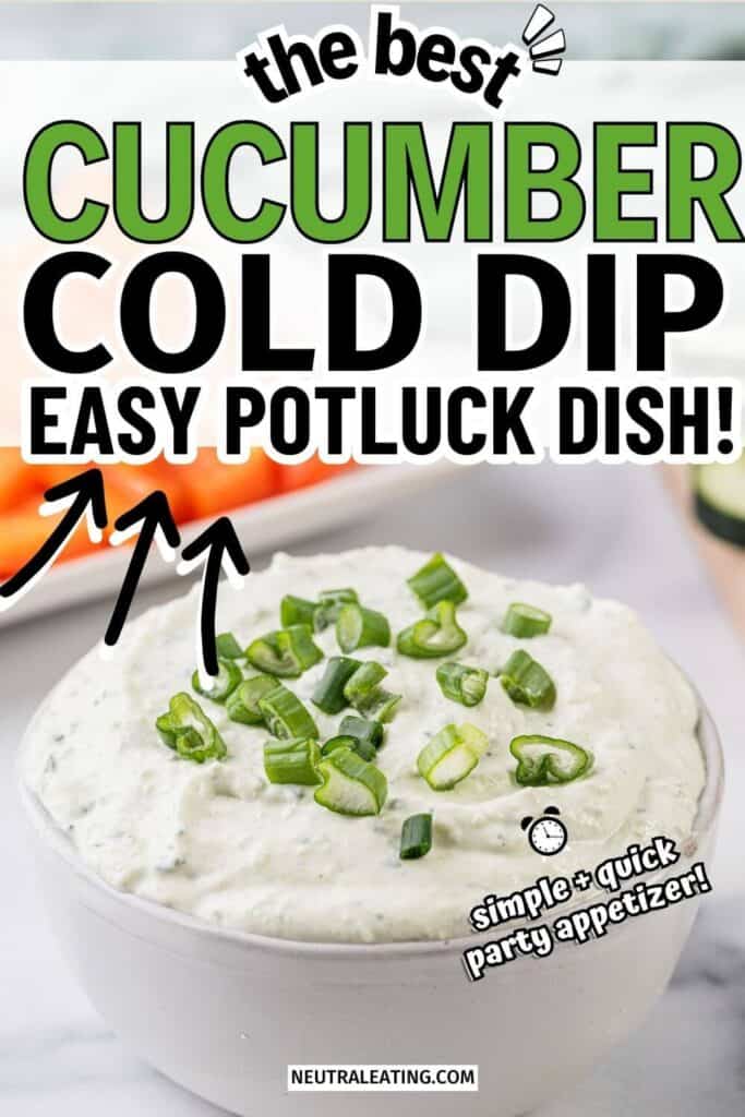 Best Cucumber Dip Recipe: party food ideas savory, cheap potluck dishes, quick high protein lunch recipes